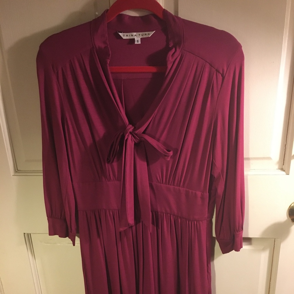 Trina Turk Pussy Bow Dress Sz. 6